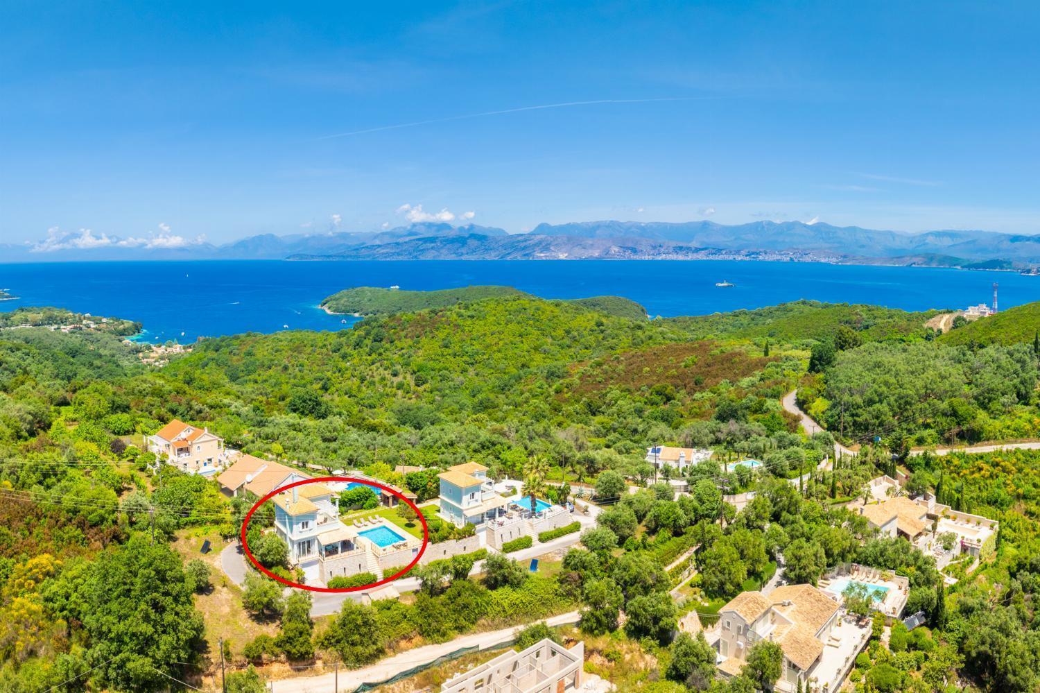 Villa Eleni Agios Stephanos Sidárion Eksteriør bilde