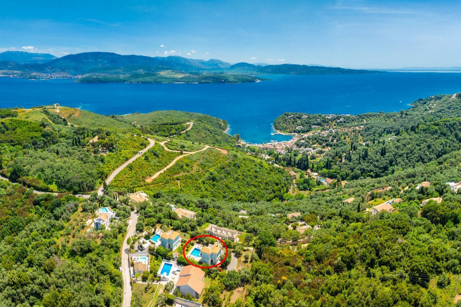 Villa Eleni Agios Stephanos Sidárion Eksteriør bilde